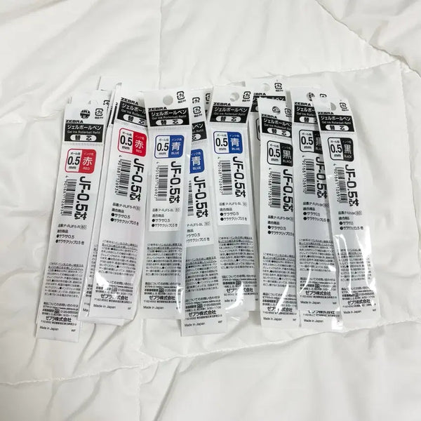 [BUNJANG] Zebra Gel-Ink JF Refill - 0.5mm - 25 Count / 제브라 젤잉크 JF 리필심 0.5mm 25개