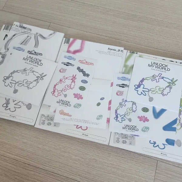 [BUNJANG] fromis_9 Unlock My World Album Bundle Set / 프로미스나인 언락마이월드 앨범 일괄