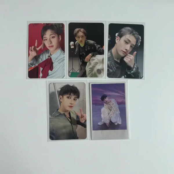 [BUNJANG] Stray Kids Bang Chan, Changbin, Hyunjin, Han, Felix Fan Meeting Photocard Set / 스트레이키즈 방판 포카