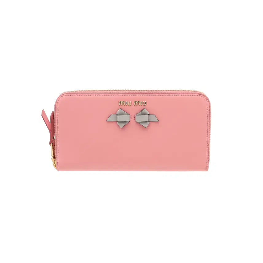 [BUNJANG] Miu Miu Ribbon Long Wallet / 미우미우 리본 장지갑