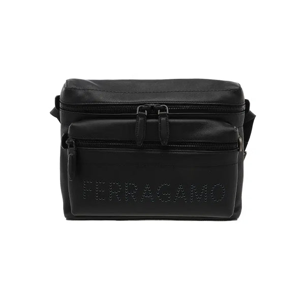 [BUNJANG] Salvatore Ferragamo Perforated Belt Bag / 페라가모 펀칭 벨트백