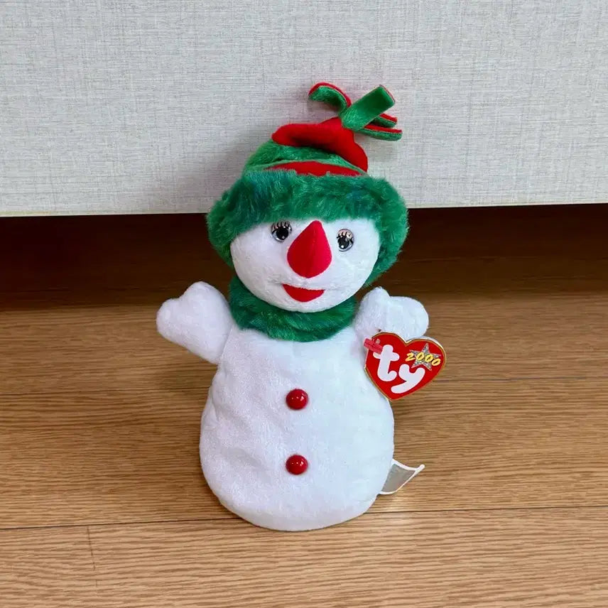 [BUNJANG] TY Beanie Babies Snowman Doll / 눈사람 ty베어 티와이베어 빈티지인형