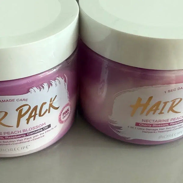 [BUNJANG] Bio Recipe Pink Hair Pack / 바이오레시피 헤어팩 핑크