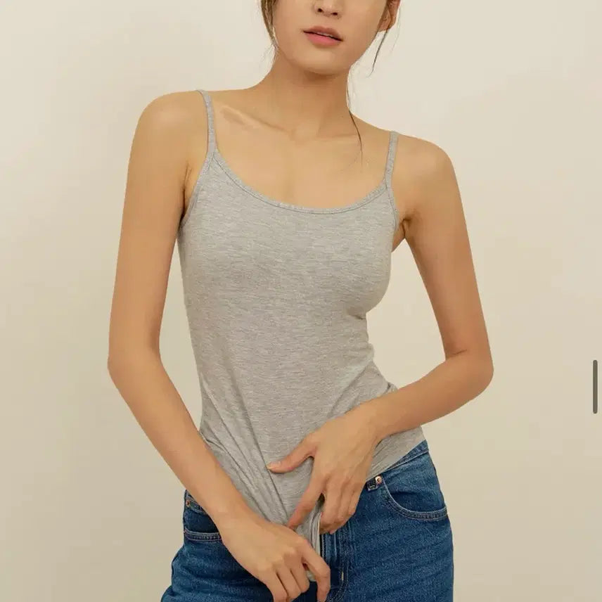 [BUNJANG] Marn5 Modal Bra Cap Sleeveless Top / (새상품) marn5 마른파이브 캡내장 모달 브라캡 나시탑 캡나시