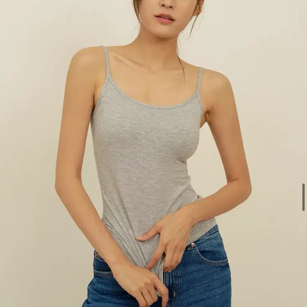 [BUNJANG] Marn5 Modal Bra Cap Sleeveless Top / (새상품) marn5 마른파이브 캡내장 모달 브라캡 나시탑 캡나시