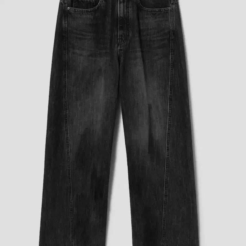 [BUNJANG] Juun.J 26FW Oblique Black Denim Jeans / 새상품 26FW 52 준지 오블리크 블랙 데님 흑청