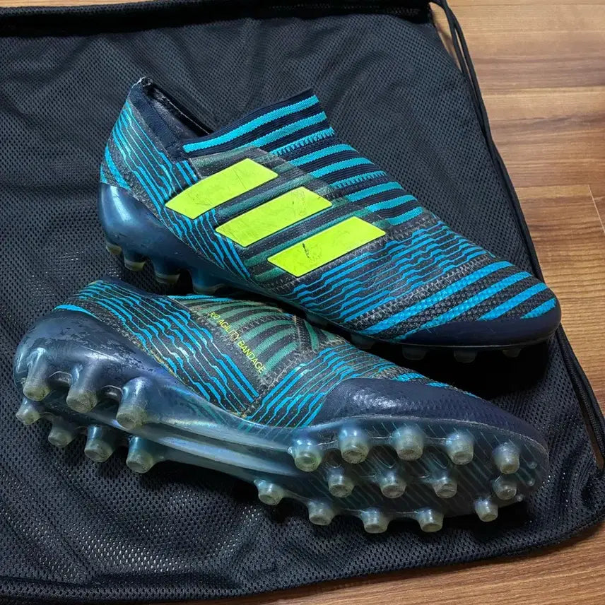 [BUNJANG] Adidas Nemeziz 17+ Ag Soccer Cleats / 아디다스 네메시스17+ ag 275 축구화