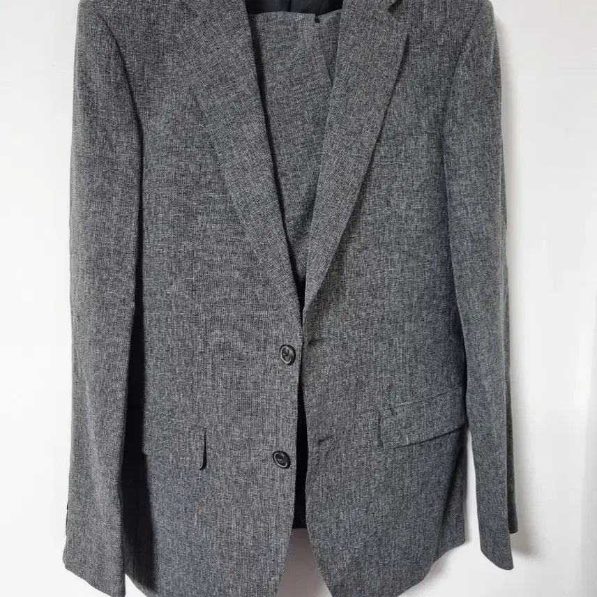 [BUNJANG] ZIOZIA Men's Suit Set 100/32 Melange Grey / ZIOZIA 남성 정장 세트100/32