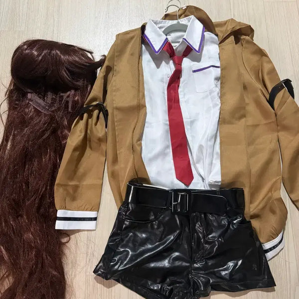 [BUNJANG] Steins;Gate Makise Kurisu Cosplay (Size M) / 슈타인즈게이트 마키세 크리스 코스프레 판매