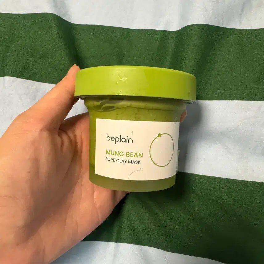 [BUNJANG] B.O.Y Green Bean Pore Cleansing Clay Pack 120ml / 비플레인 녹두 모공 클레이팩 120ml