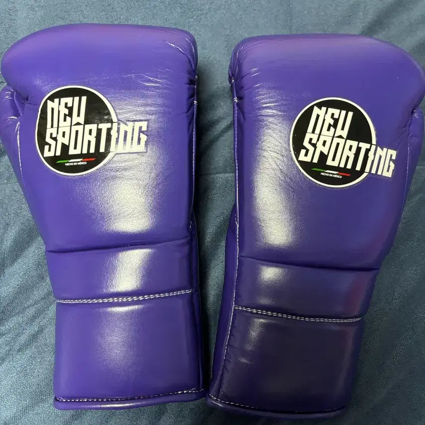 [BUNJANG] New Sporting Sparring Gloves 16oz Purple / 뉴스포팅 스파링 글러브 16온스 퍼플 새상품