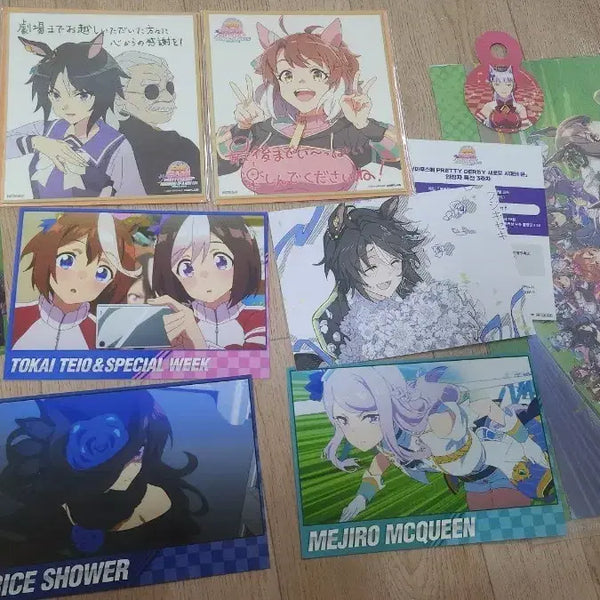 [BUNJANG] Uma Musume Pretty Derby Shin Jidai no Mon Goods Bundle Set (Includes Acrylic Stands) / 우마무스메 프리티더비 신시대의문 굿즈 일괄 맨하탄 카페 후지키세키 단츠플레임 사토노다이아몬드 등 아크릴 스탠드 포함
