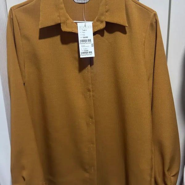 [BUNJANG] Pigment Dyed Shirt (New) / 피그먼트 셔츠(새상품)