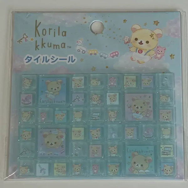 [BUNJANG] San-X Korilakkuma Tile Stickers / 산엑스 코리락쿠마 타일 스티커