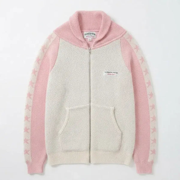 [BUNJANG] The Museum Victory Knit Zip-Up Cardigan / The museum victory 니트 집업 가디건