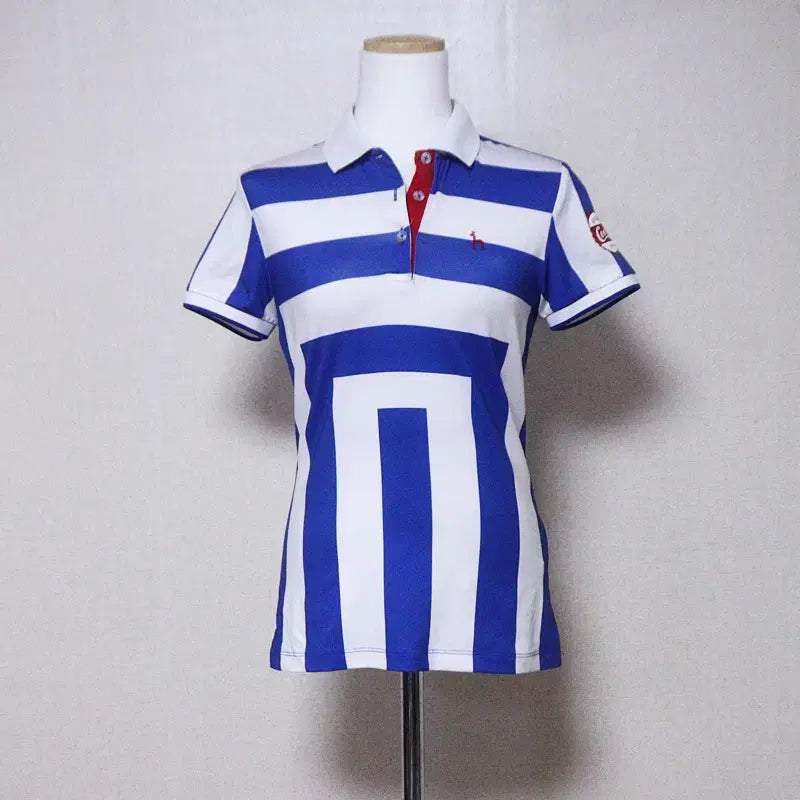 [BUNJANG] Hazzys Golf Women's Size 55 Short Sleeve Polo T-Shirt / 헤지스골프 여성55 골프 반팔 티셔츠(5)