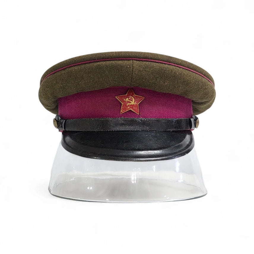 [BUNJANG] 1947 Soviet Infantry Officer's Service Cap "EREL" Berlin Made / 1947년제 소련 보병 장교용 정모, 독일 점령지 베를린 "에렐(EREL)"사 제작