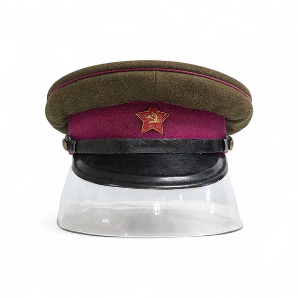 [BUNJANG] 1947 Soviet Infantry Officer's Service Cap "EREL" Berlin Made / 1947년제 소련 보병 장교용 정모, 독일 점령지 베를린 "에렐(EREL)"사 제작