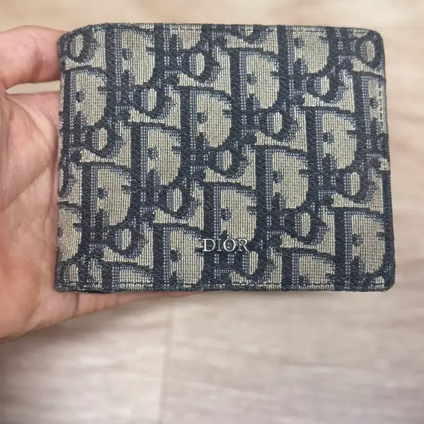 [BUNJANG] Dior Oblique Jacquard Compact Coin Cardholder / 디올 오블리크 코인 반지갑