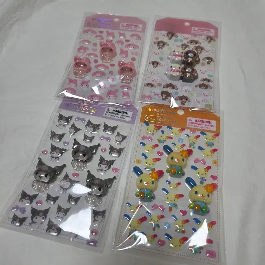 [BUNJANG] Sanrio Karameki Seal Friends Bongbong Stickers / 산리오 카라메키 씰 프렌즈 봉봉 스티커