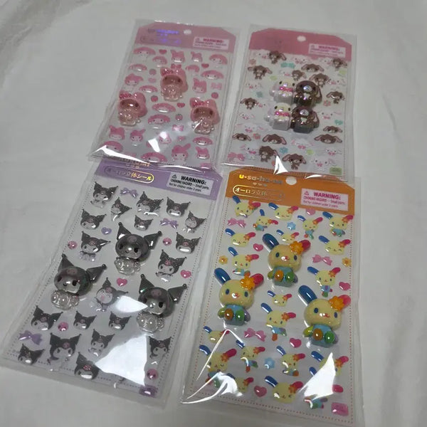 [BUNJANG] Sanrio Karameki Seal Friends Bongbong Stickers / 산리오 카라메키 씰 프렌즈 봉봉 스티커