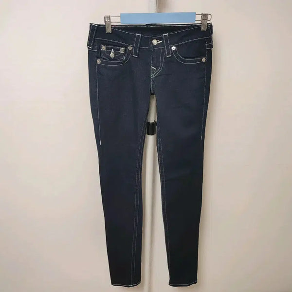 [BUNJANG] True Religion Julie Cubic Stretch Denim Jeans / [26] 트루릴리전 JULIE 줄리 여성 큐빅 스판 청바지 새옷 수준 데님팬츠