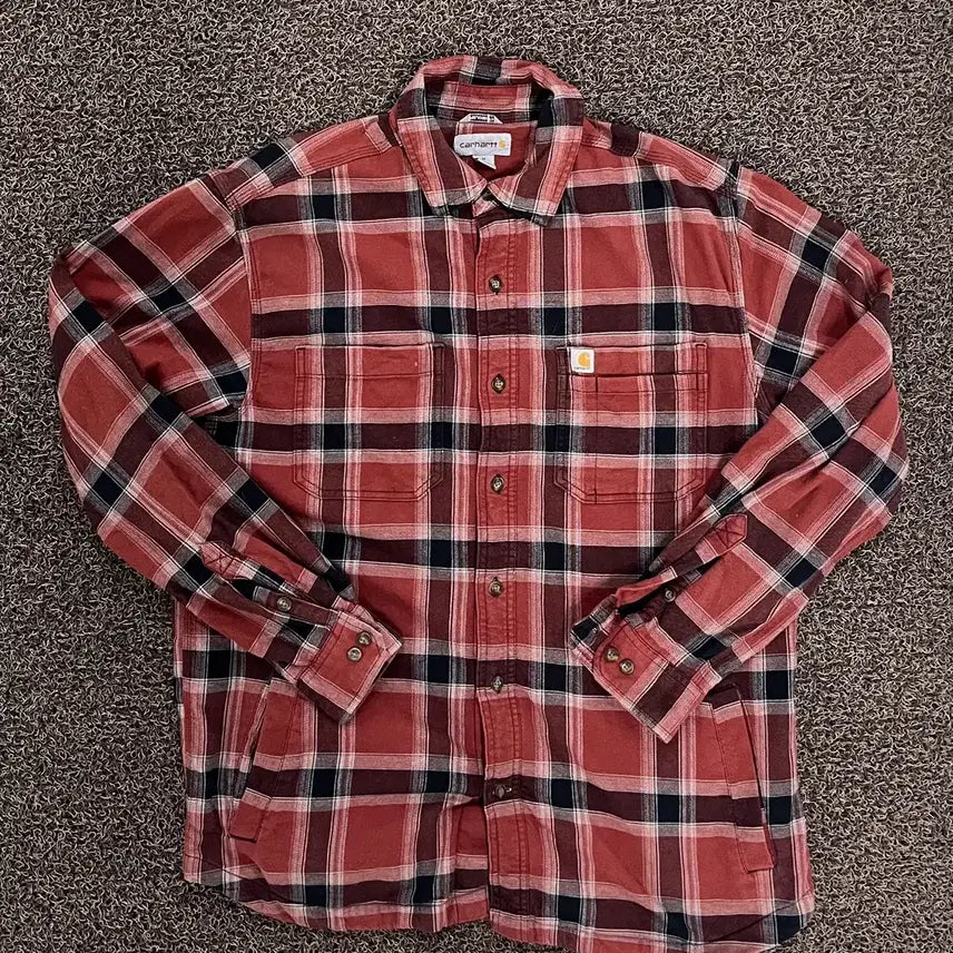 [BUNJANG] Carhartt Sherpa Lined Shirt Jacket (M) / 칼하트 셰르파 셔츠 자켓 (M)