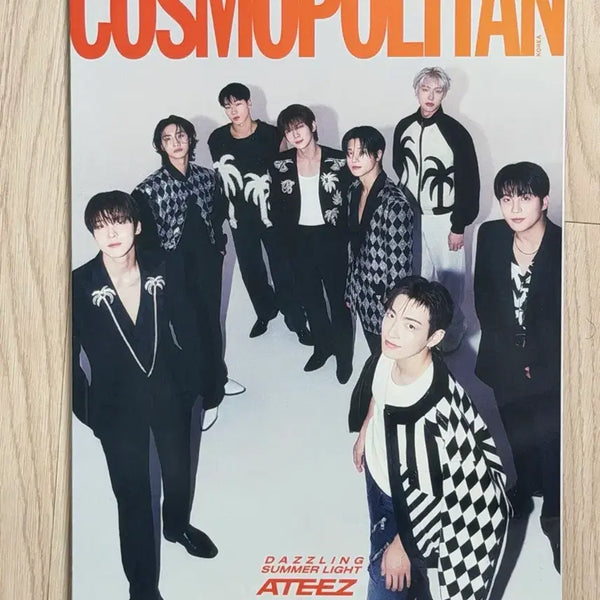 [BUNJANG] Cosmopolitan July 2024 Issue Magazine feat. ATEEZ / 코스모폴리탄 24년 7월호 잡지