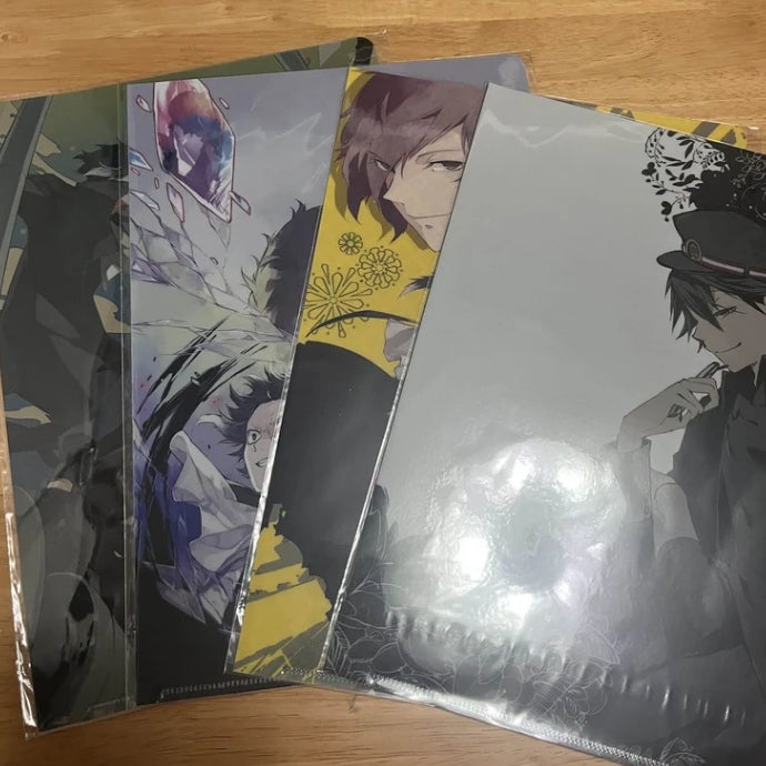 [BUNJANG] Bungo Stray Dogs Official L File Set / 문호 스트레이독스 문스독 공식 L파일