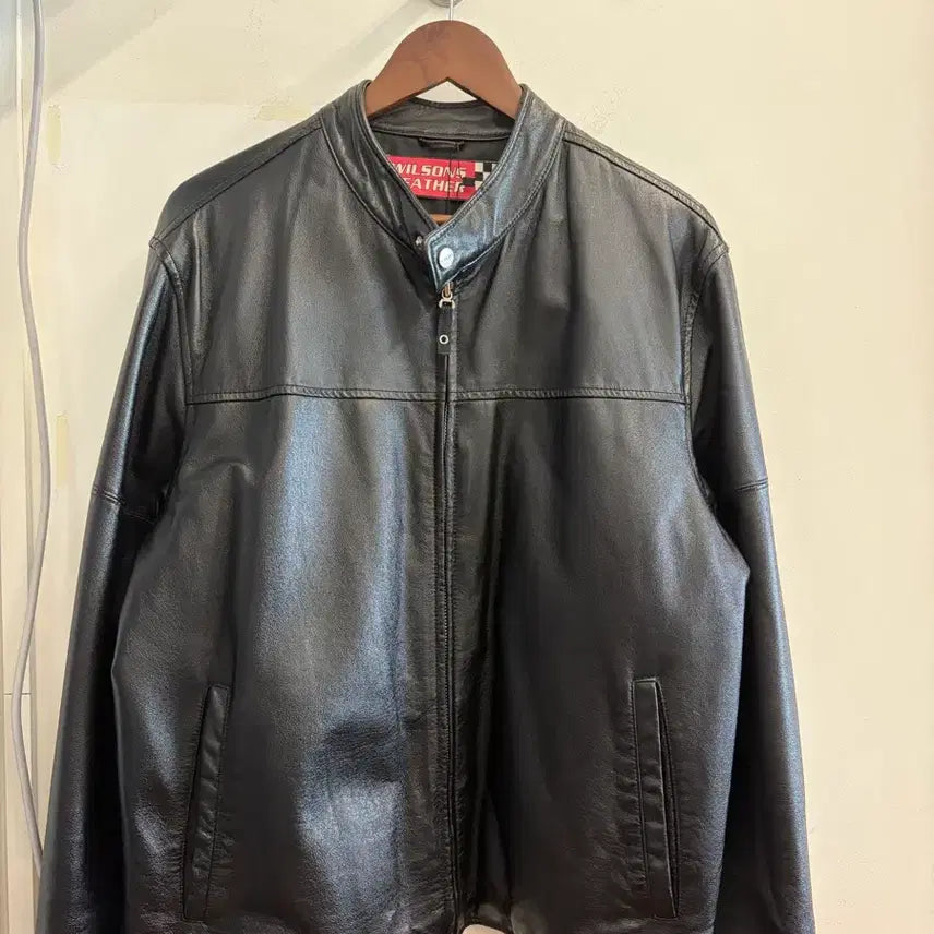 [BUNJANG] Wilson Leather Jacket / N206. 윌슨 가죽자켓