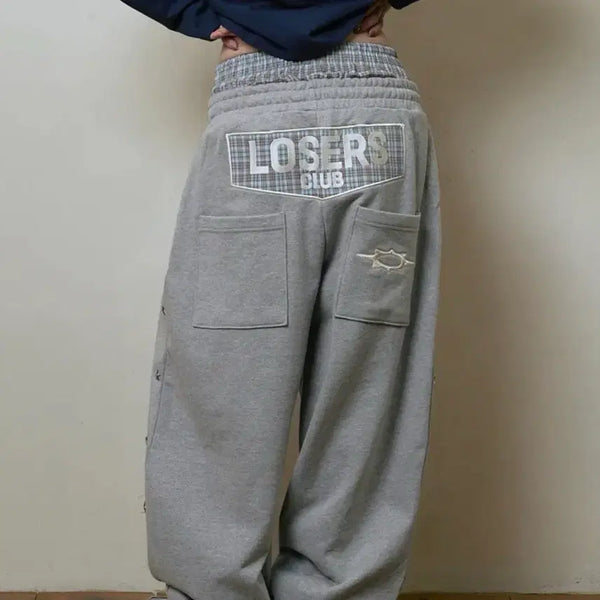 [BUNJANG] Losers Club Training Pants Grey / 루저스 클럽 트레이닝 팬츠 그레이(마지막)