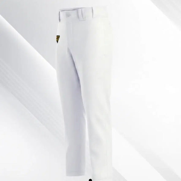 [BUNJANG] Gold White Baseball Pants / 골드 야구바지 화이트