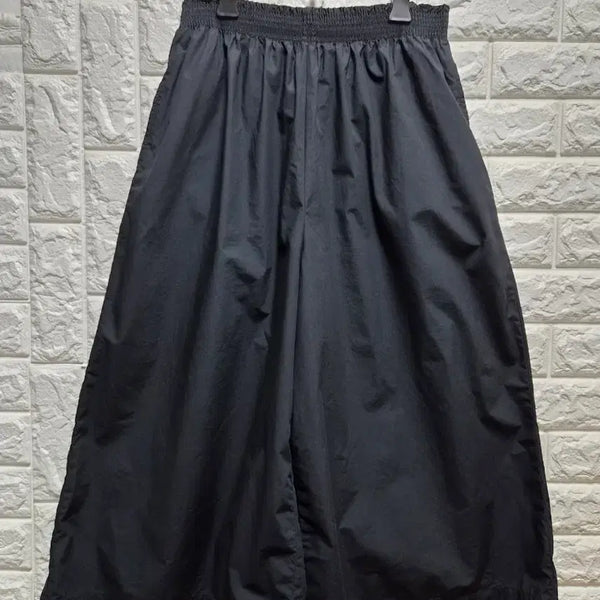 [BUNJANG] 100% Cotton Banding Wide Pants Size 66 / 면100  밴딩 와이드 팬츠66