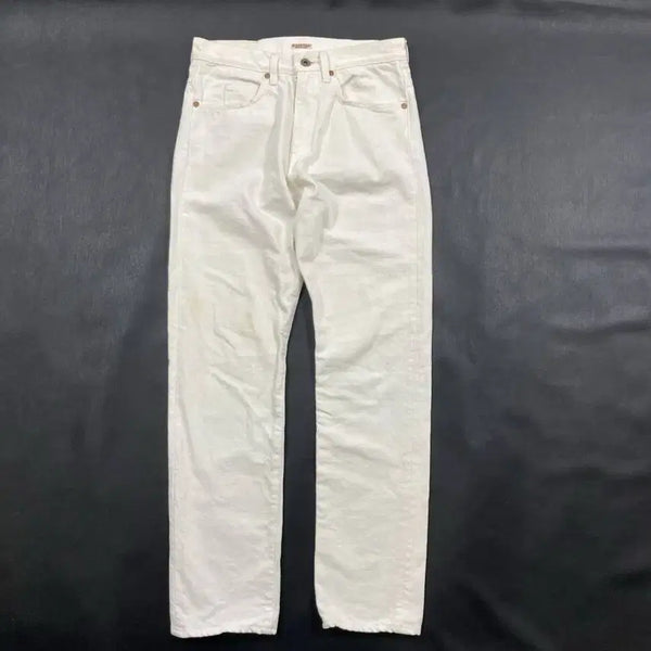 [BUNJANG] Kapital Okabilly 5P White Denim Jeans / KAPITAL 캐피탈 5P 오카빌리 화이트 데님 29