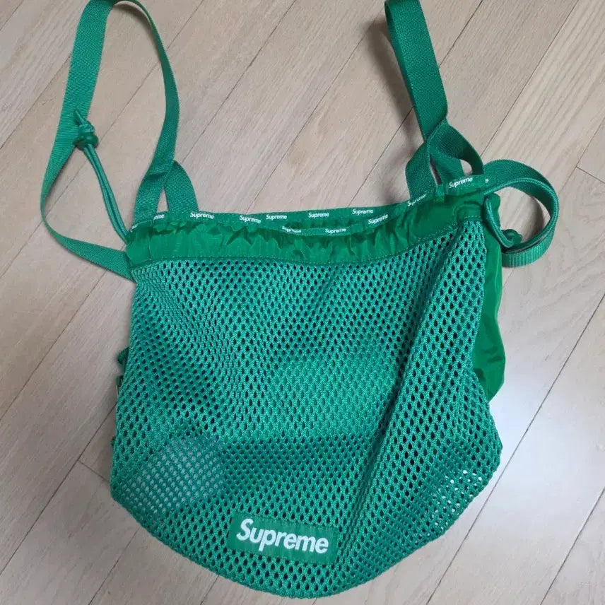 [BUNJANG] Supreme Mesh Small Backpack Green / 슈프림 메쉬 스몰 백팩 그린