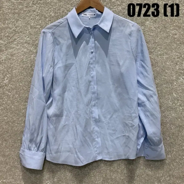 [BUNJANG] Zara Light Blue Shirt / 자라 셔츠 라이트 블루