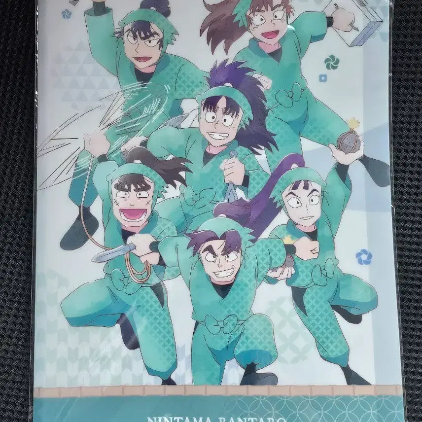 [BUNJANG] Kamio Japan Nintama Rantaro A4 Clear File Folder / 카미오 재팬 닌타마란타로 A4 클리어파일 6닌