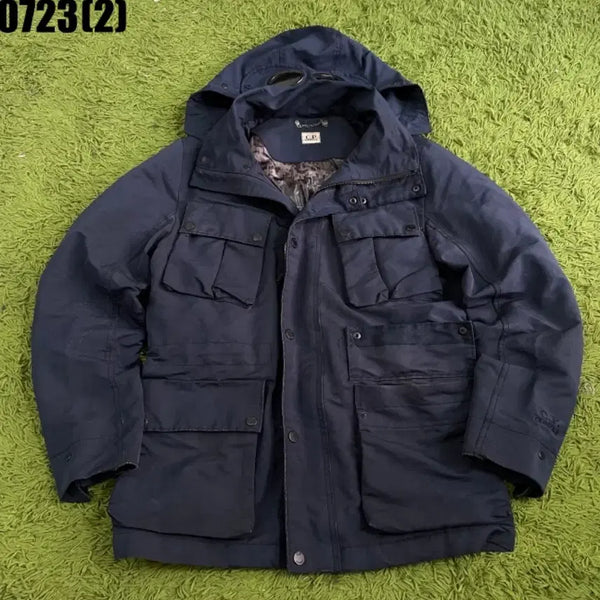 [BUNJANG] CP Company Goggle Parka Navy / CP 컴퍼니 고글 야상 네이비