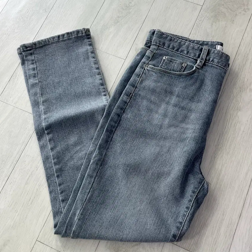 [BUNJANG] 98DO C Slim Fit Denim Pants Light Blue M / 데일리룩쇼핑몰 98도씨 슬림핏 데님팬츠 연청바지 지그재그에이블리