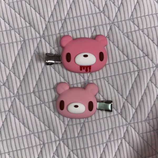 [BUNJANG] Glumi Bear Hairpin Set Bundle / 글루미베어 헤어핀 세트 일괄