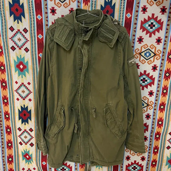 [BUNJANG] Abercrombie & Fitch M65 Field Jacket / 아베크롬비 앤 피치 남성 M65 개파카 야상 점퍼 L/100