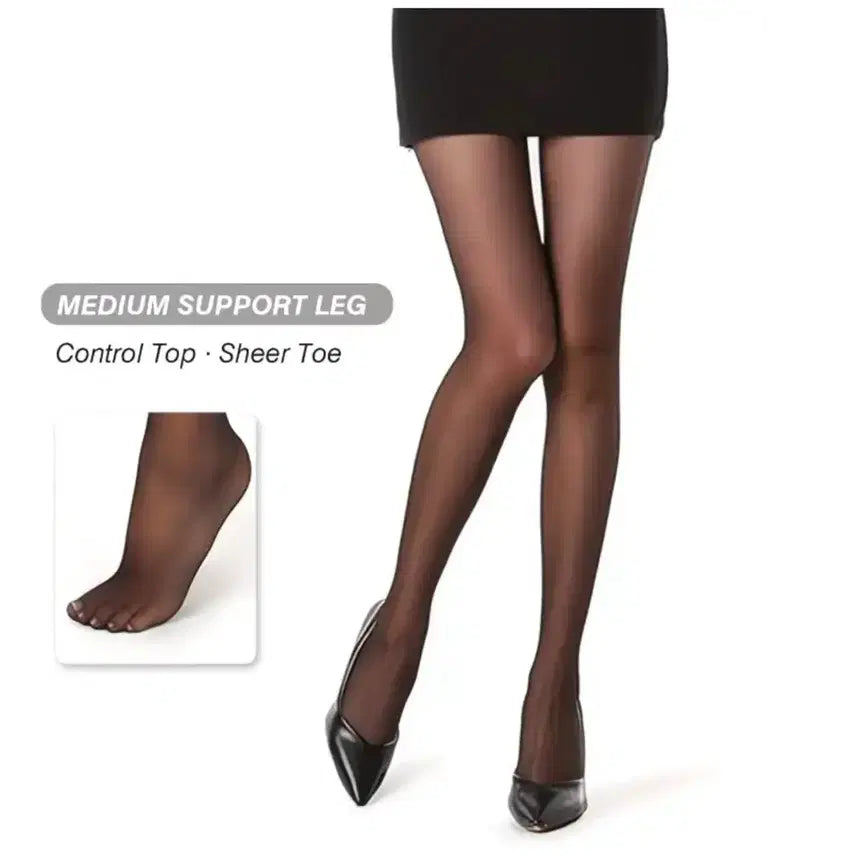 [BUNJANG] Black Pantyhose Stockings / 검정 스타킹 (블랙 팬티 스타킹)