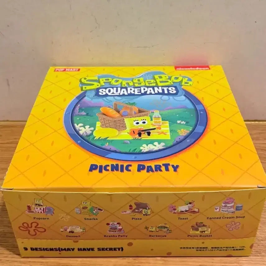 [BUNJANG] Pop Mart SpongeBob Picnic Party Figure / 팝마트 스폰지밥