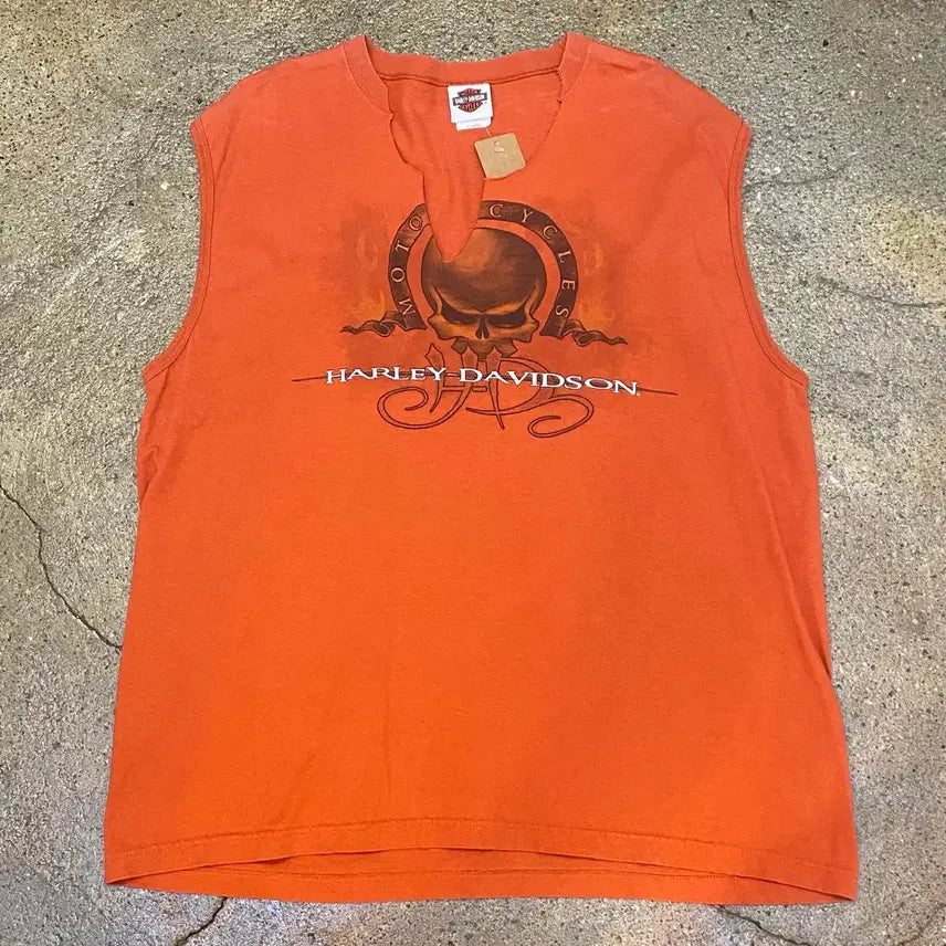 [BUNJANG] Harley-Davidson Myrtle Beach 2005 Sleeveless T-Shirt XL / 할리데이비슨 머틀비치 사우스캐롤라이나 2005 민소매 나시