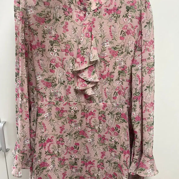 [BUNJANG] Lirri&co Floral Midi Dress Size 2 / 리리앤코 꽃무늬 미디원피스 2