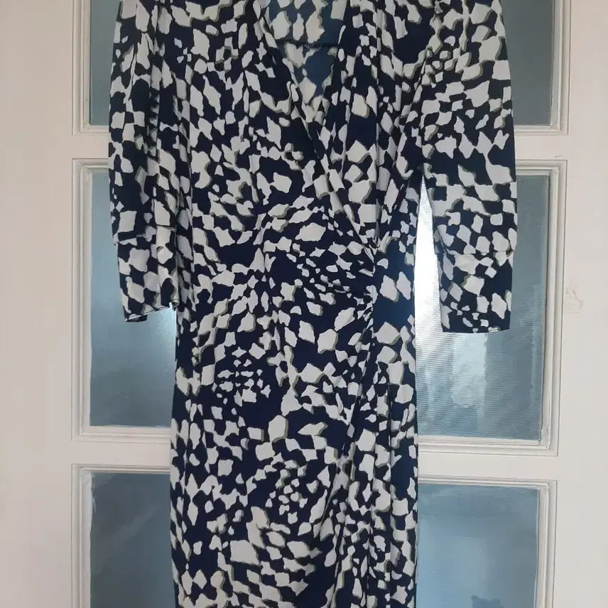 [BUNJANG] Wrap Dress (Size 55) / 랩 원피스(55)