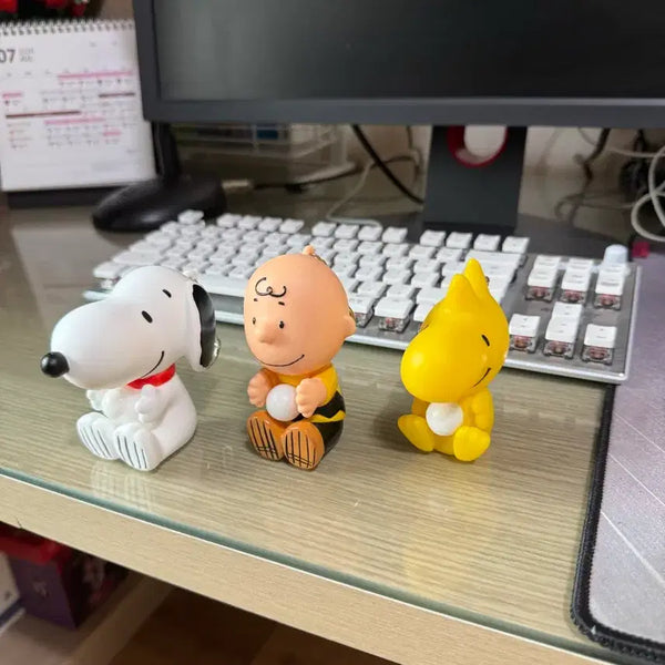 [BUNJANG] Snoopy Bubble Pop Keychain Set (3 Types) / 스누피 버블팝 키링 3종