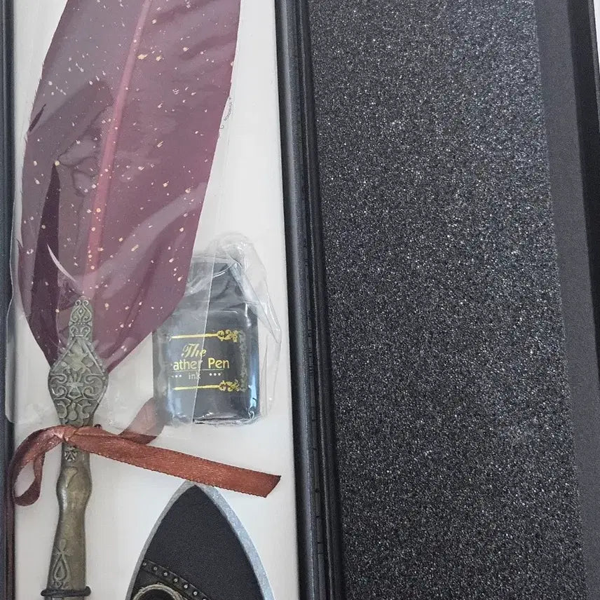 [BUNJANG] Ppiggo Ink Quill Pen Set / 백망되 피꼬님 잉크 깃펜 세트 양도