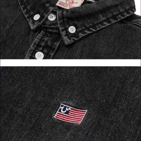 [BUNJANG] True Religion Tops and Bottoms Set / 남자셔츠 청바지 트루릴리전 상하의 세트  174/84 상의100 하의 엑라 총장1-2cm 약간큼