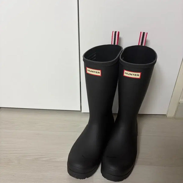 [BUNJANG] Hunter Playtall Boots Black EU39 / 헌터 여성 플레이톨 부츠 블랙 EU39